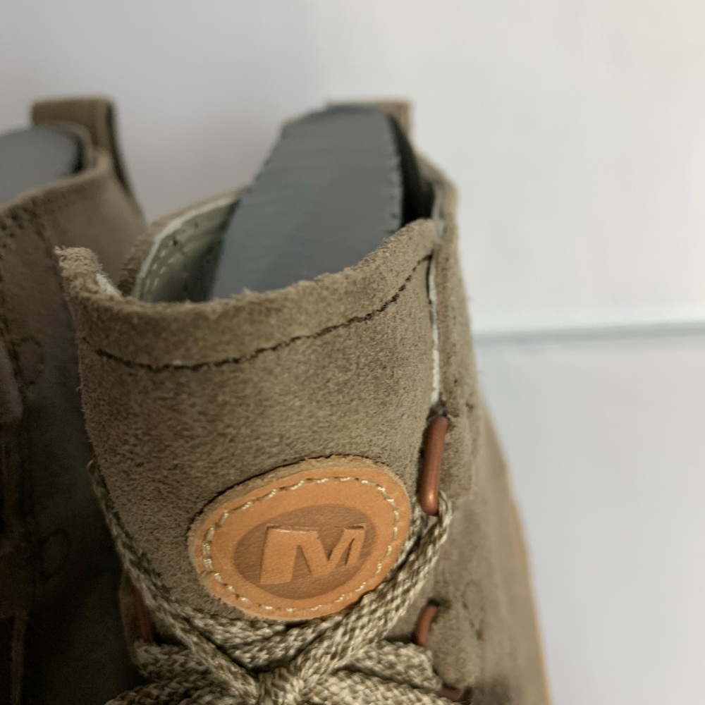 Merrell Tremblant Wedge Lace Up Ankle Suede Boots - Picture 7 of 7